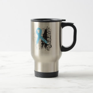 Taza De Viaje Pinte el diseño del chapoteo - superviviente del