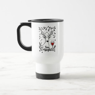 Taza De Viaje Pintor y venado brillante