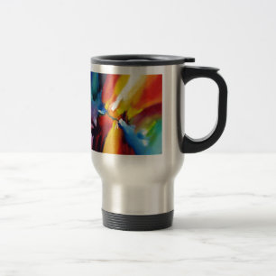 Taza De Viaje Pintura abstracta de expresionismo