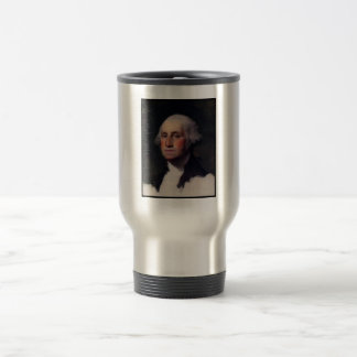 Taza De Viaje Pintura del Presidente estadounidense George Washi