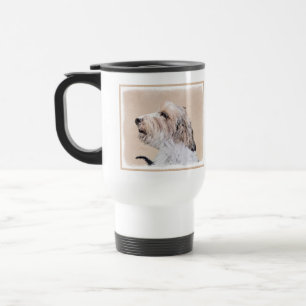 Taza De Viaje Pintura Petit Basset Griffon Vendéen - Arte de per