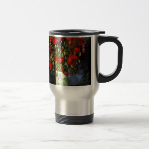 Taza De Viaje Pintura Vintage De Van Gogh Flores Florero Flor