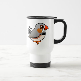Taza De Viaje Pinzón de cebra de Birdorable