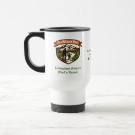 Taza De Viaje Pionero Papá Día del Padre Personalizable