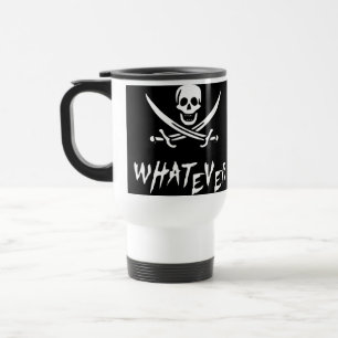 Taza De Viaje Pirata de "Rogelio apático" {Whitebeard}