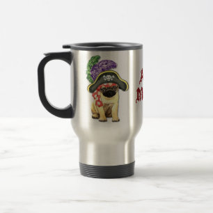 Taza De Viaje Pirata del barro amasado