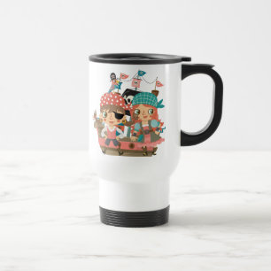 Taza De Viaje Piratas femeninos