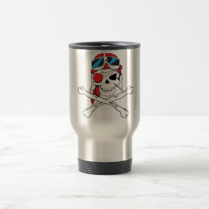 Taza De Viaje Pirate Skull