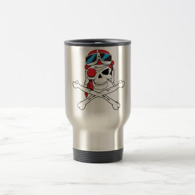 Taza De Viaje Pirate Skull (Centro)