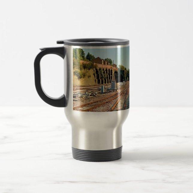 Taza De Viaje Pistas de tren (Izquierda)