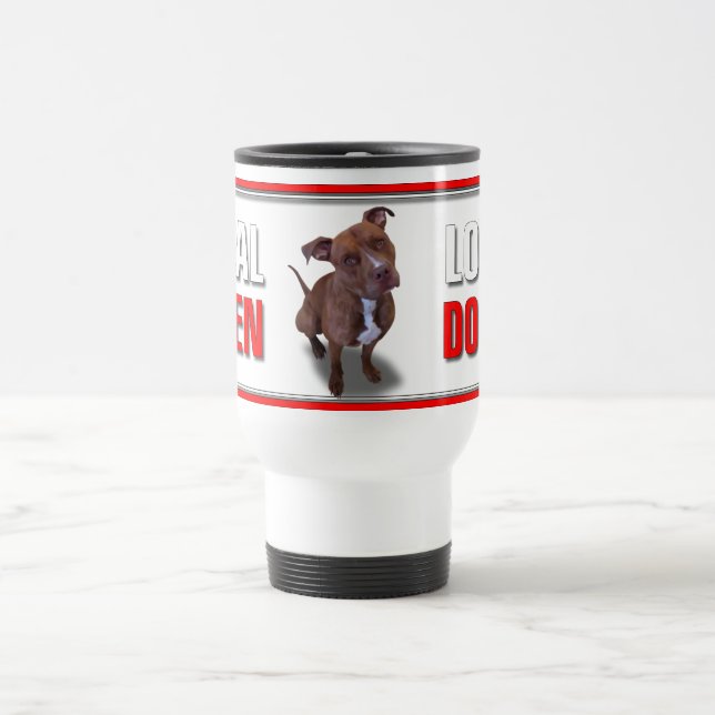 Taza De Viaje Pitbull Dog (Centro)
