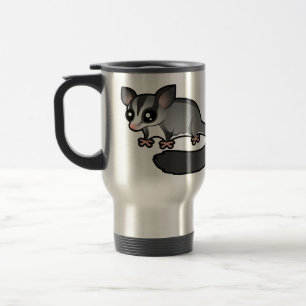 Taza De Viaje Planeador de azúcar de dibujos animados