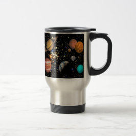 Taza De Viaje Planetas Mug
