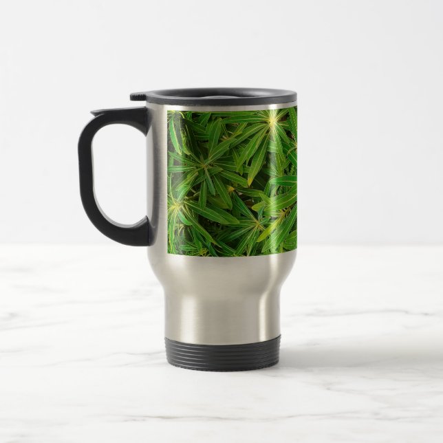 Taza De Viaje Planta verde (Izquierda)