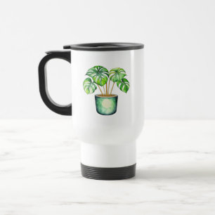 Taza De Viaje Plantar a mamá Planta de Monstera