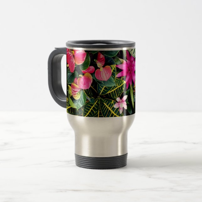 Taza De Viaje Plantas tropicales (Anverso izquierdo)