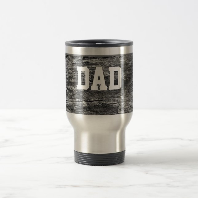 TAZA DE VIAJE PLANTILLA DE BOMBA DE VIAJE DE PLATA PERSONALIZADA (Centro)