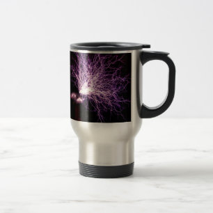 Taza De Viaje Plasma de la bobina de Tesla
