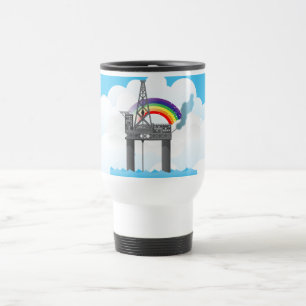 Taza De Viaje Plataforma petrolera