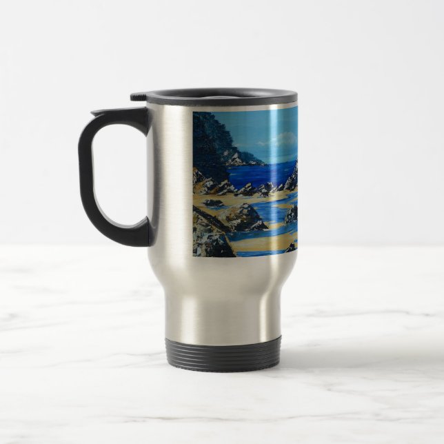 Taza De Viaje Playa (Izquierda)