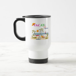 Taza De Viaje Playa Blanca Vacay: