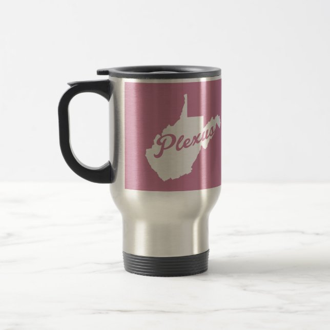 Taza De Viaje Plexo Virginia Occidental (Izquierda)