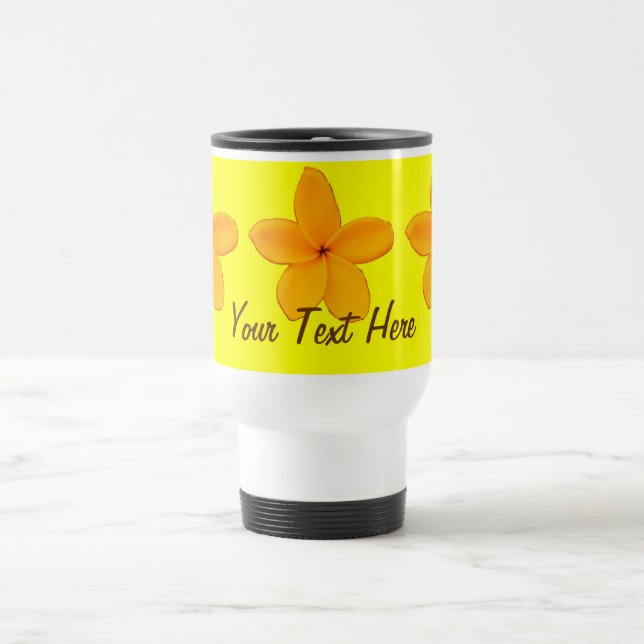 Taza De Viaje Plumeria (Centro)