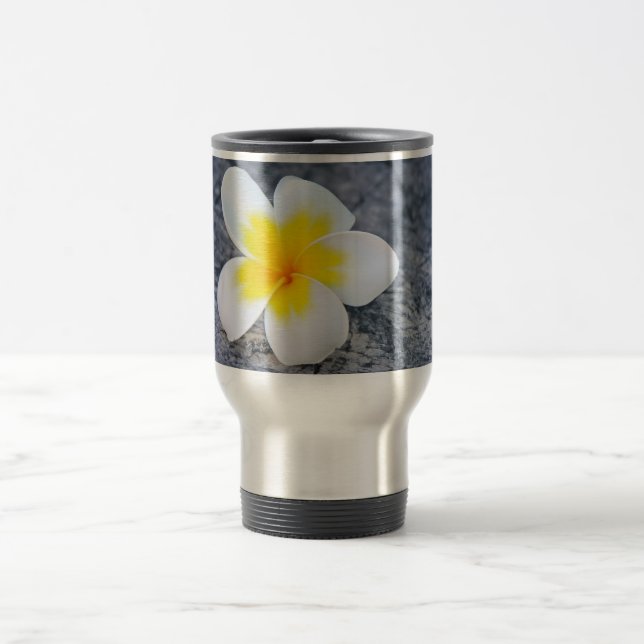 Taza De Viaje Plumerias (Centro)