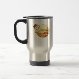 Taza De Viaje Poción de Otoño con Ranas Clásico