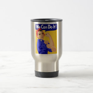 Taza De Viaje ¡Podemos hacerlo! Rosie la remachadora cartel de l