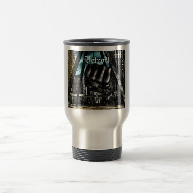 Taza De Viaje Poder de Detroit (Centro)