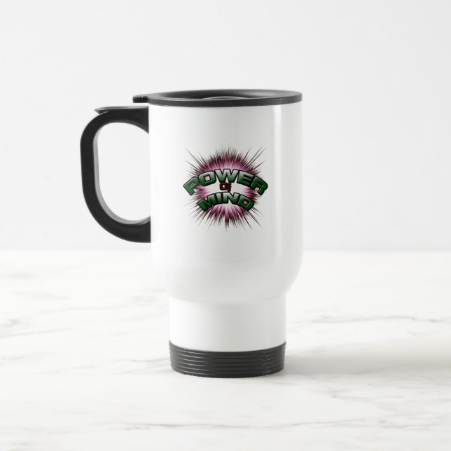Taza De Viaje Poder De La Mente (Izquierda)