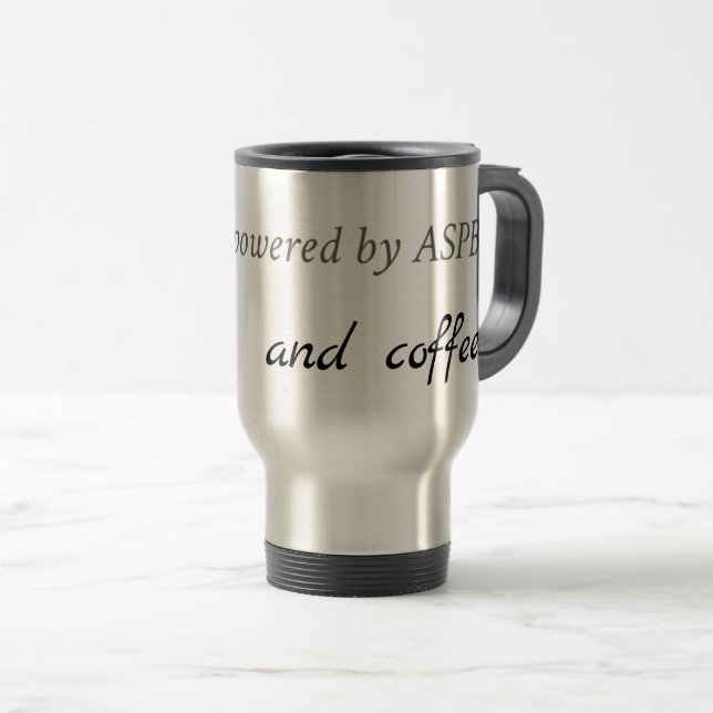 Taza De Viaje Poderes de ASPB y Coffee Travel Mug (Anverso derecho)