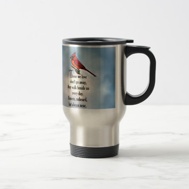 Taza De Viaje Poema "tan amado" del cardenal (Derecha)