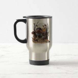 Taza De Viaje Pointer alemán de pelo duro