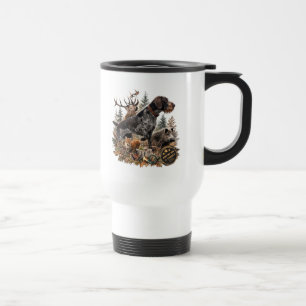 Taza De Viaje Pointer alemán de pelo duro