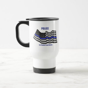 Taza De Viaje Policía