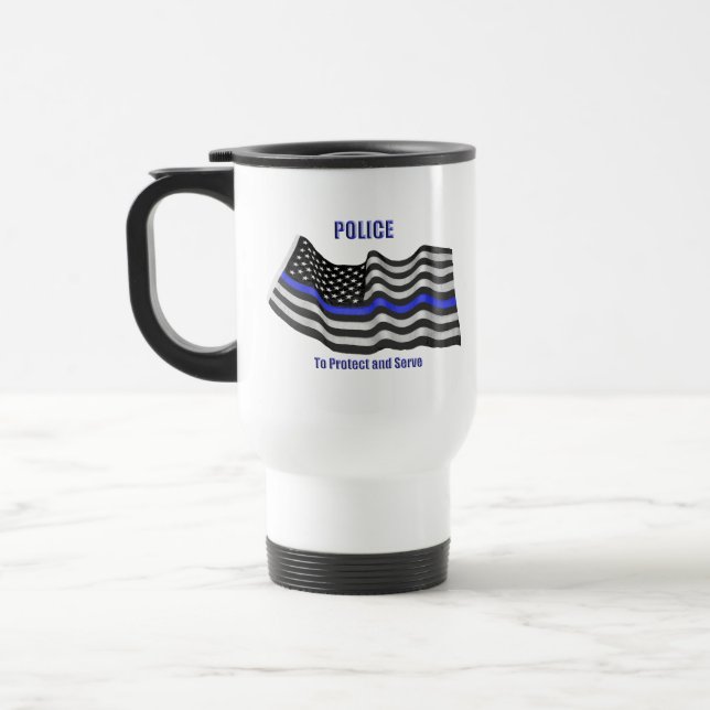 Taza De Viaje Policía (Izquierda)