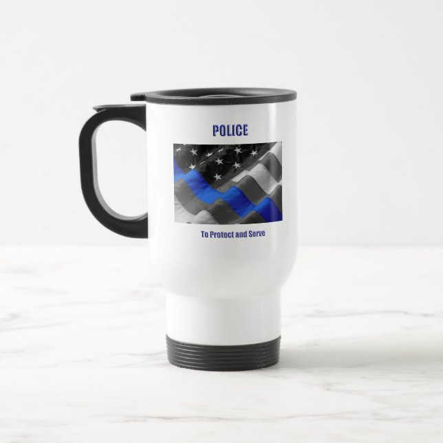 Taza De Viaje Policía (Izquierda)