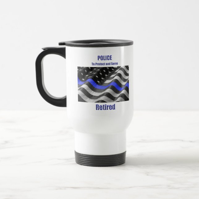Taza De Viaje Policía (Izquierda)