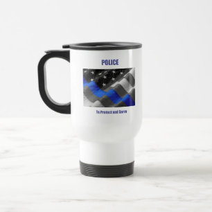 Taza De Viaje Policía