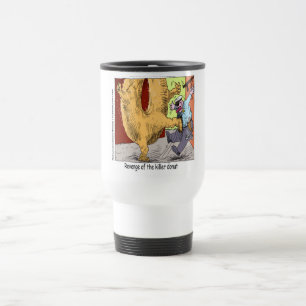 Taza De Viaje Policía vs. Personalizado gracioso de Donut