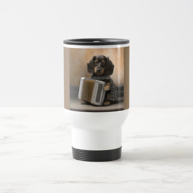 Taza De Viaje Polka canina (Centro)