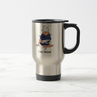 Taza De Viaje ¡Pollo loco! Taza del viaje