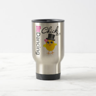 Taza De Viaje Polluelo 2 del baile de golpecito