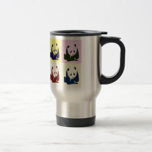 Taza De Viaje Pop Art Baby Pandas
