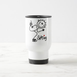 Taza De Viaje Por el Amor de Camisetas de Patinaje y Regalos