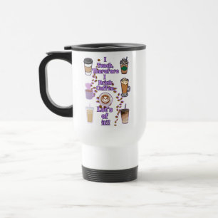 Taza De Viaje Por lo tanto, enseño a beber café
