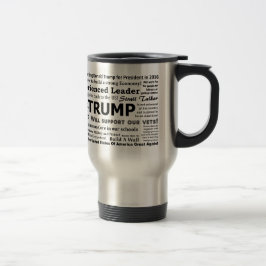 Taza De Viaje Por qué voy a votar por Donald Trump