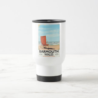 Taza De Viaje Poster de viajes vintage de Barmouth North Wales